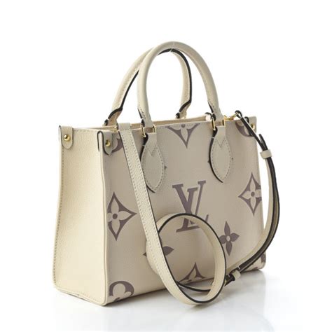 louis vuitton bagatelle cream|louis vuitton monogram embossed.